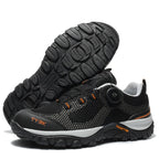 GS8838 Knob Lacing System Steel Toe Summer Breathable Shoes