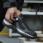 GS8838 Knob Lacing System Steel Toe Summer Breathable Shoes