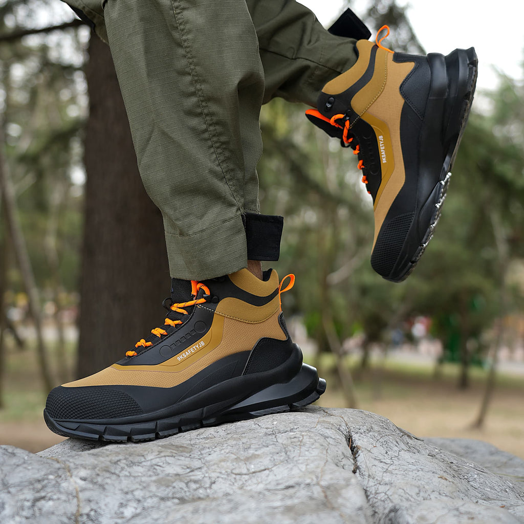 Durable Lightweight Steel Toe Boots
