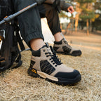 Contrast Color Mid Rise Steel Toe Safety Shoes