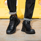 Waterproof & Insulated Steel Toe Shoes with Knob Lacing System