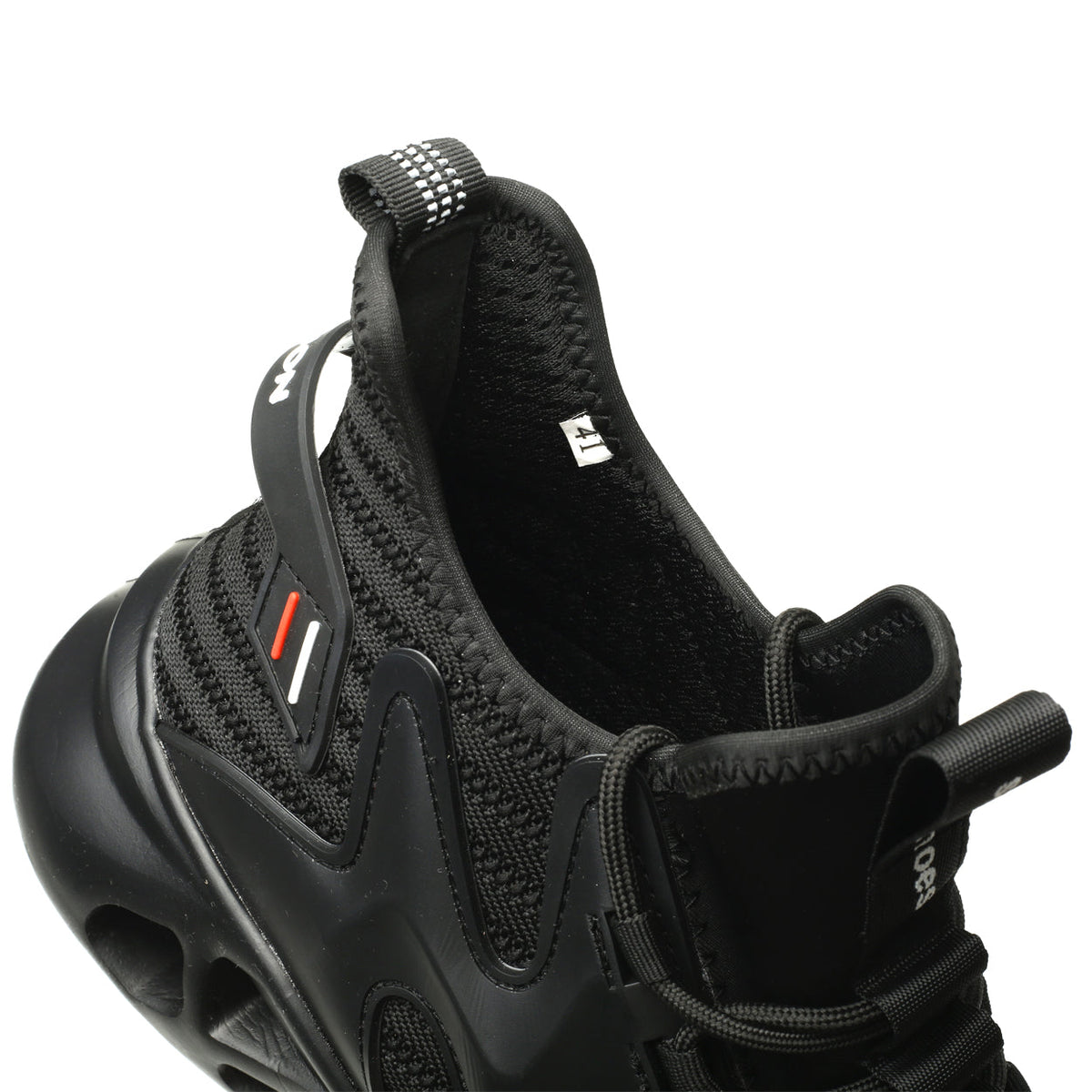 Knitted Steel Toe Safety Sneakers - Breathable Wide-Opening Work Shoes