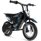 HOVERMAX Electric Dirt Bike for Kids, 150W Motor, Max Speed 10 MPH, Ages 3-7, 14.4V Ride-On Toy with 12" Rubber Wheels
