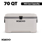 Igloo 70 Qt Latitude Marine Ultra, White and Moonscape
