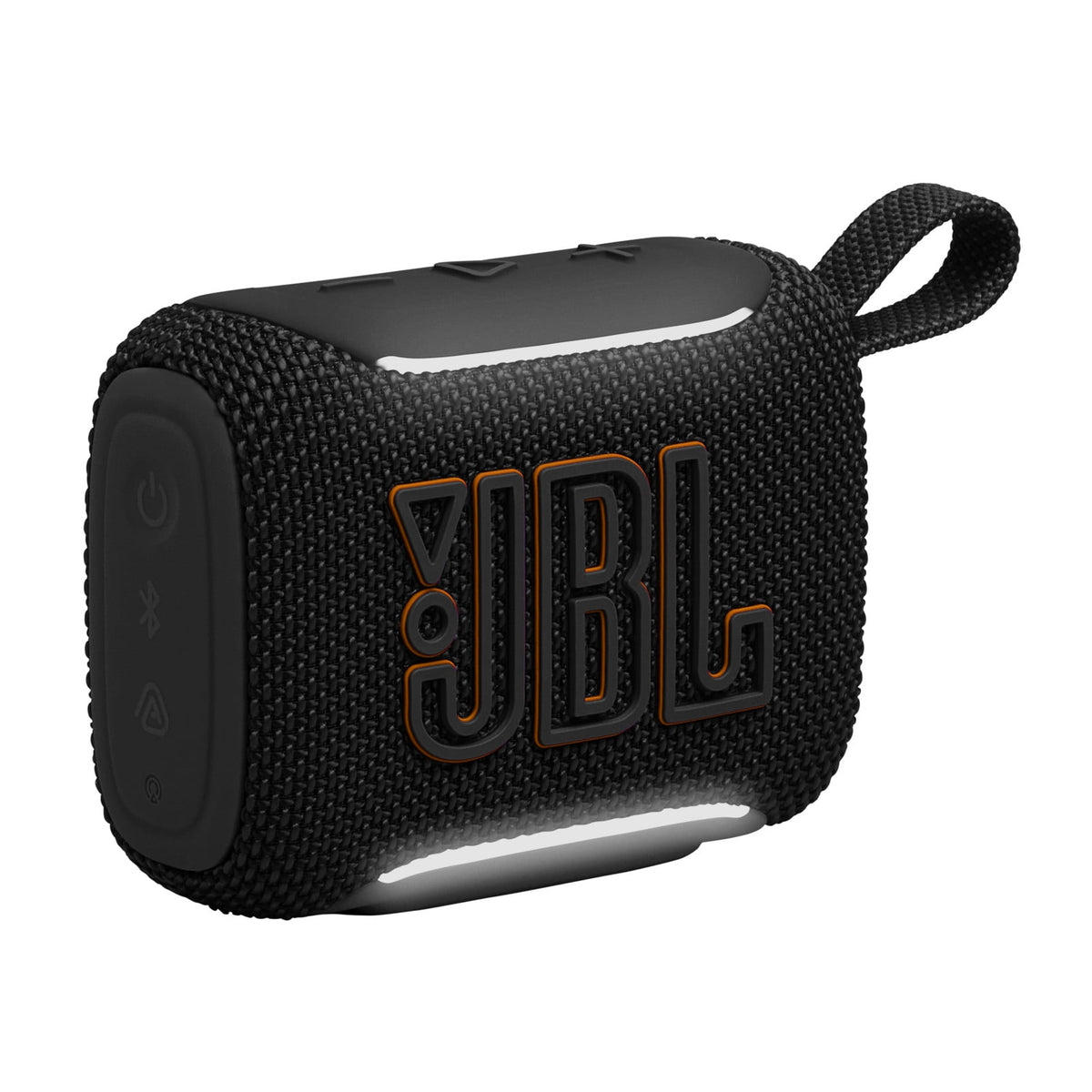 JBL Go 5 - Ultra-portable waterproof and drop-proof speaker with JBL legendary sound and ambient edge lighting - Black