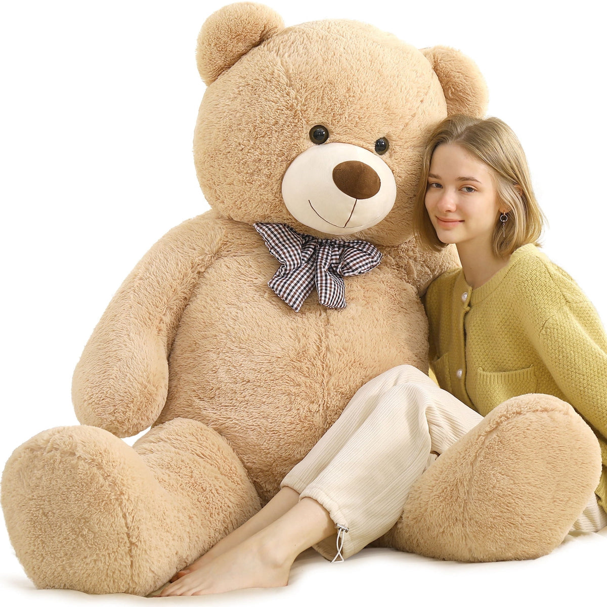 MaoGoLan Giant Teddy Bear 55" Large Stuffed Animals Plush Toy