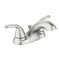 Moen Adler Two-Handle 4" Centerset Spot Resist Brushed Nickel Bathroom Faucet