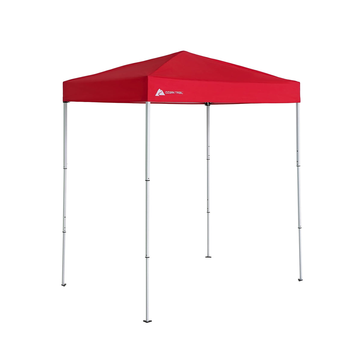 Ozark Trail 4' x 6' Red Straight Leg Instant Pop-up Outdoor Canopy