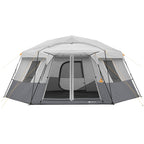 Ozark Trail WMT-171582 17 ft x 15 ft 11-Person Instant Hexagon Cabin Tent