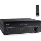 Pyle 5.2 Channel Hi-Fi Home Theater Receiver - 1000W MAX Wireless BT Surround Sound Stereo Amplifier System with 4k Ultra HD Support, MP3/USB/DAC