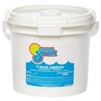 In The Swim 1 Inch Stabilized Chlorine Tablets for Sanitizing Swimming Pools - Fast Dissolving - 90% Available Chlorine - Tri-Chlor - 25 Pounds