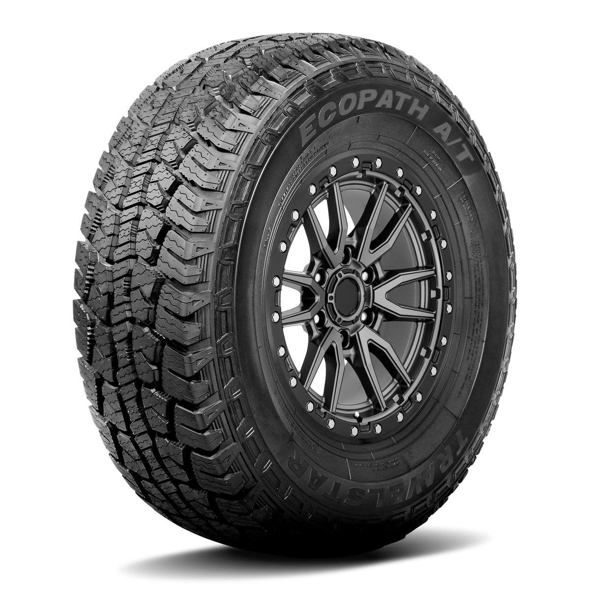 Travelstar Ecopath AT LT275/70R18 LT275/70/18 10 Ply 125/122S 3PMSF All Terrain Light Truck Tire(No Rim)