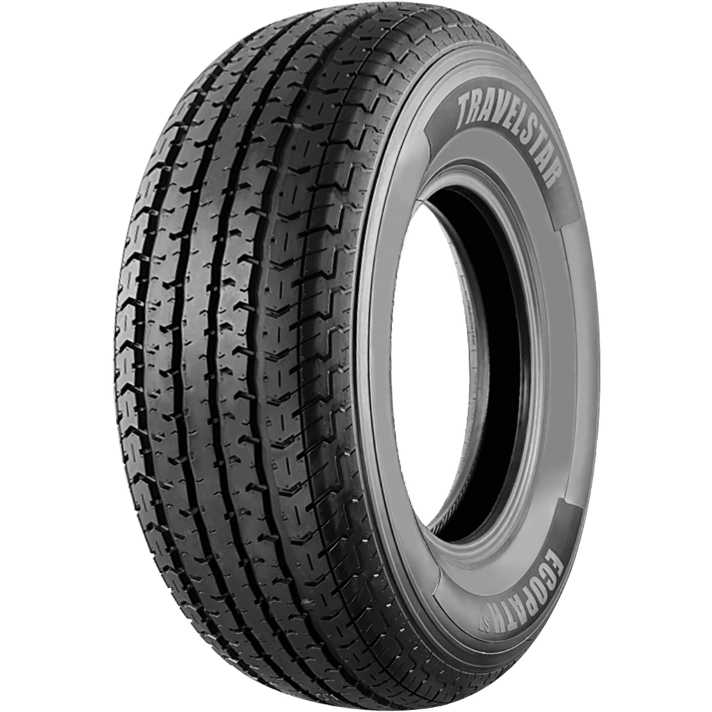 Travelstar Ecopath ST ST205/75R15 111/106M 10Ply Load Range E Radial Trailer Tire ST205/75/15 (Tire Only)