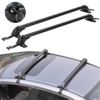 Universal Car Roof Rack Cross Bar, Imountek 43.3in Aluminum Alloy Crossbar with Anti-Theft Lock for Bike Kayak Cargo Luggage, 2 Pieces