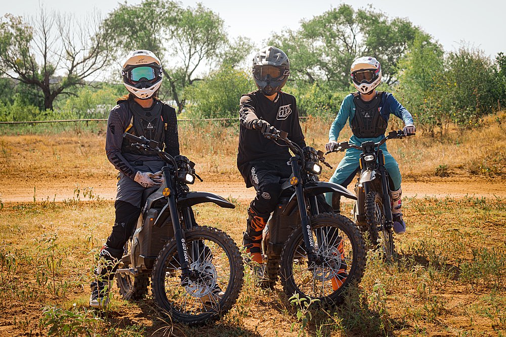 GoTrax Everest Electric Dirt Bike - 50 mi Max Range, 53 mph Max Speed