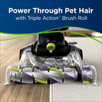 BISSELL PowerLifter Swivel Pet Rewind, Bagless, Upright Vacuum, Pet Friendly, Triple Action Brush Roll, Automatic Cord Rewind, Scatter Free
