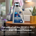 BISSELL PowerForce PowerBrush Upright Deep Cleaner, for Carpet, Compact and Lightweight, Advanced Pro Max Clean + Protect Formula Included, 3938
