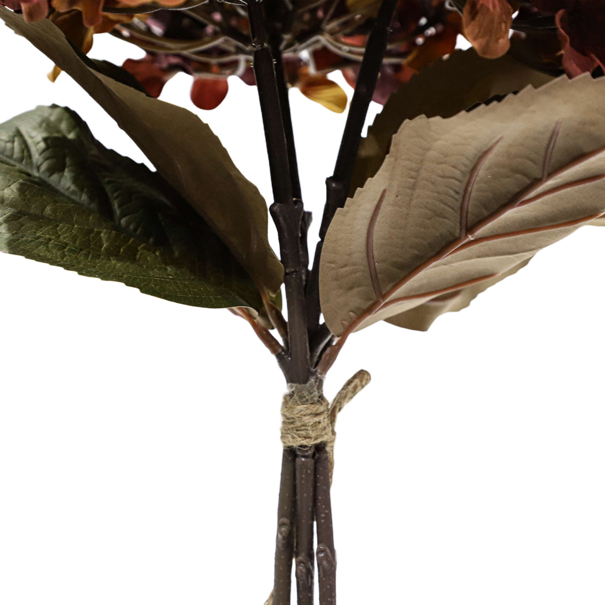 My Texas House Fall Faux Hydrangea Bundle, Burgundy, 20"