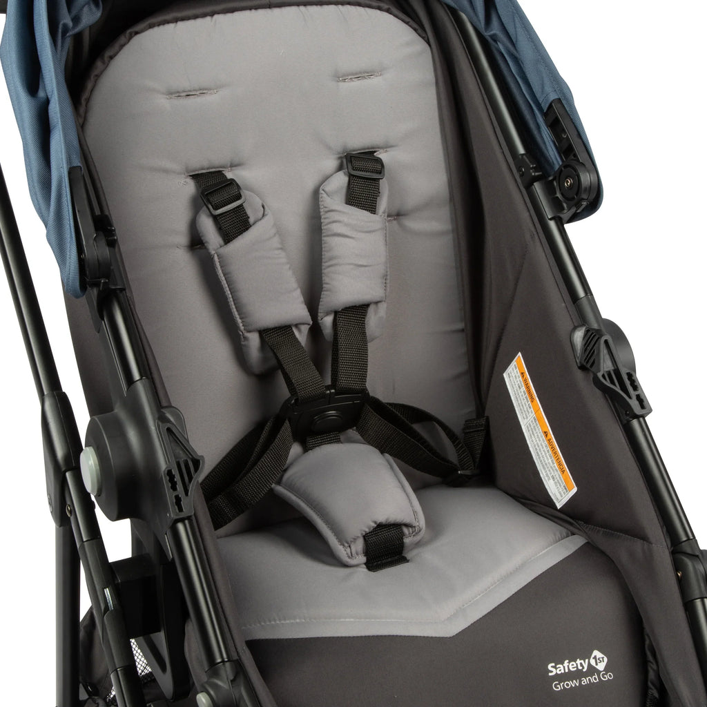 Safety 1st Grow And Go Sprint Modular Travel System Stroller With Rear-Facing Infant Car Seat - Bluestone