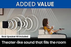SAMSUNG 9.1.2ch Soundbar With Dolby Atmos/DTS:X - HW-Q910B/ZA