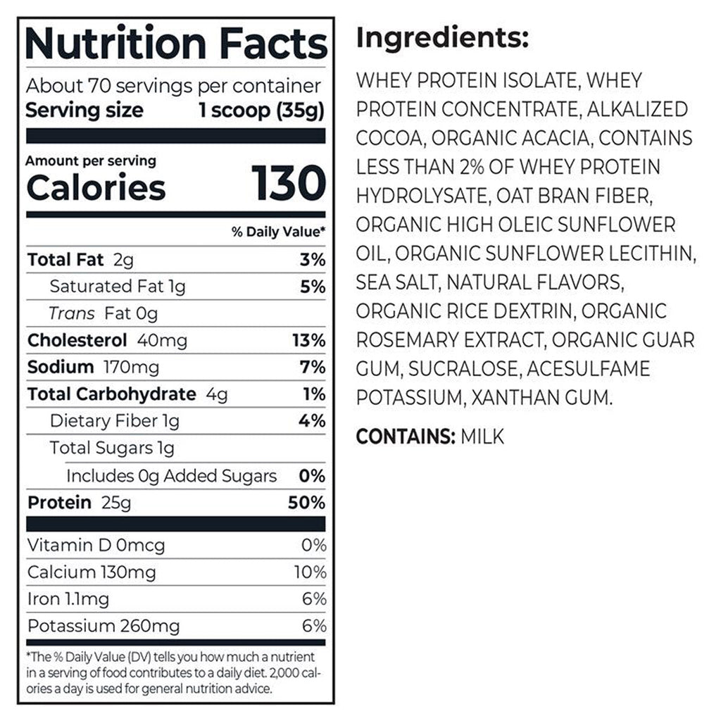 Kirkland Signature Whey Protein, Creamy Chocolate, 5.4 lbs