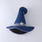 MEZZALL Child Outfit Sets Girls Witch 4 Light Up Star Witch Dress With Hat Wand Kids Halloween Party Outfit For Party Clothes Sets