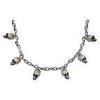 Skull Chain Decoration, Silver, 6', Halloween by Way To Celebrate