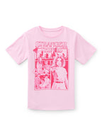 Hello Kitty Animal Print Girls Short Sleeve Graphic T-Shirt, Sizes 4-16