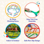 Battat Climbscape Climbing Dome Climber Indoor Outdoor Jungle Gym for 3 Years +