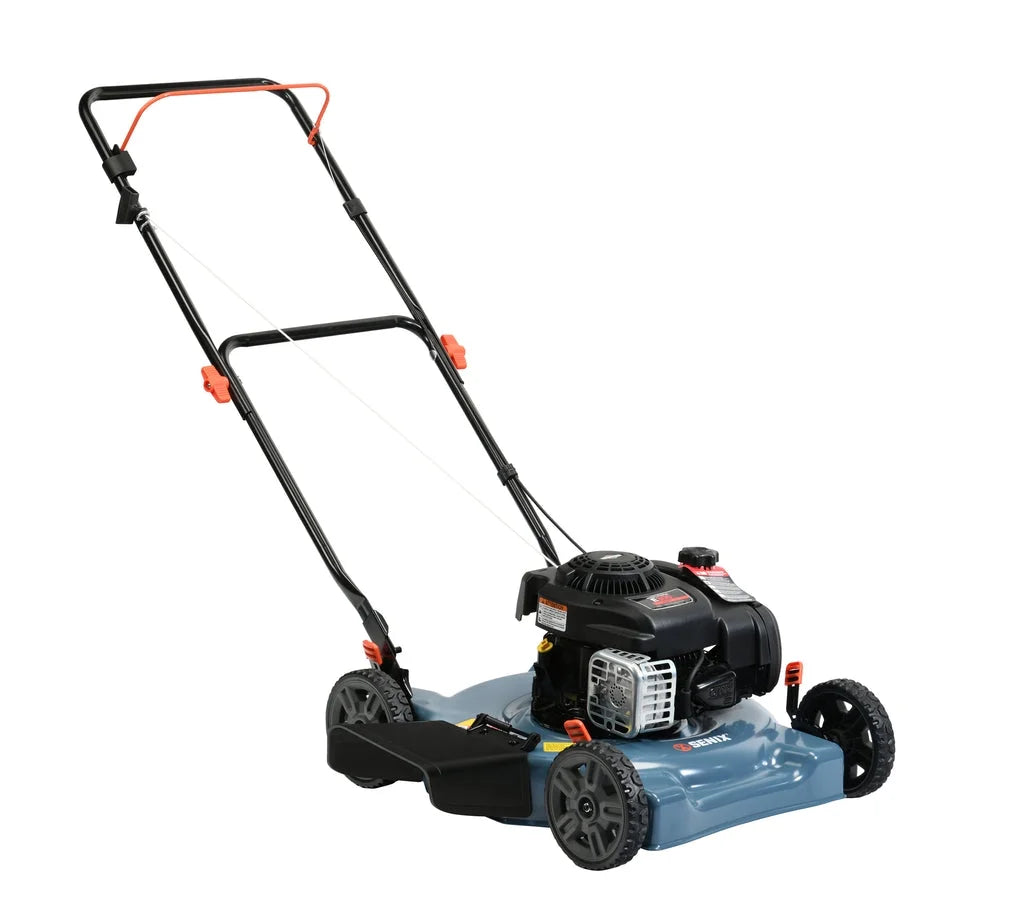 SENIX 20-Inch Gas Lawn Mower, 125 cc 4-Cycle Briggs & Stratton Engine - LSPG-L3