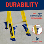 Louisville Ladder 5-Foot Fiberglass Step Ladder, 250-Pound Load Capacity, Type I - FS2005