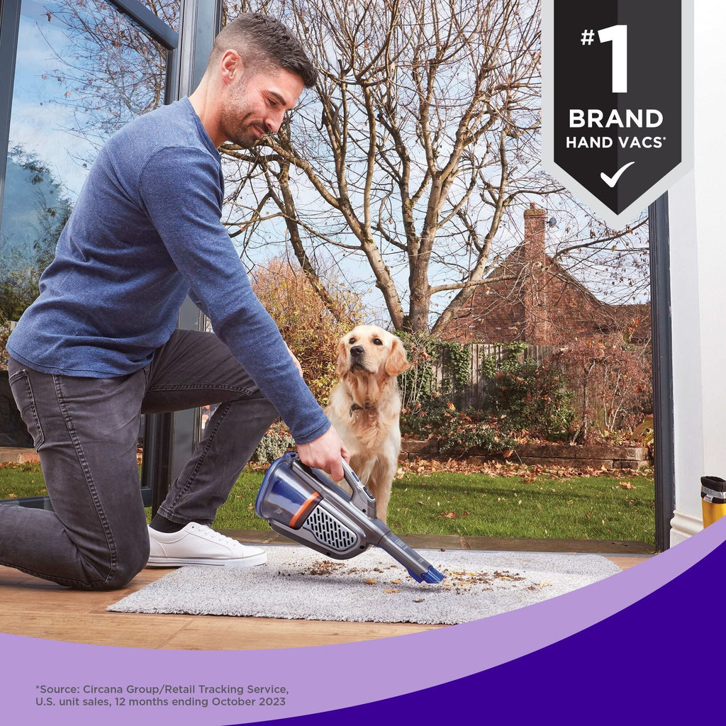 BLACK+DECKER Furbuster AdvanceClean+ Cordless Pet Handheld Vacuum 20V MAX - HHVK515JP07