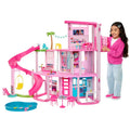 Barbie Dreamhouse Interactive Dollhouse With Waterslide, 10 Themed Rooms, 75+ Accessories