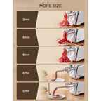 FOHERE Electric Meat Grinder Heavy Duty 3000W Max 5 in 1 Sausage Stuffer with 4 Stainless Steel Plates & 3 Blades, Sausage Kubbe Kit for Home &