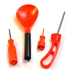 Pumpkin Masters All in One Pumpkin Carving Kit, 12 Pieces, (Orange)