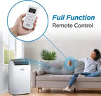 BLACK+DECKER 14,000 BTU Portable Air Conditioner For Rooms Up To 700 Sq. Ft. - White