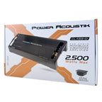 Power Acoustik 2 Ohm 2,500 Watt Max Subwoofer Amplifier (Model: RZR1-2500D)