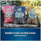 Lot of 6 bags total 9 Cu. Ft. Scotts Earthgro Black Mulch. delivered to ur door