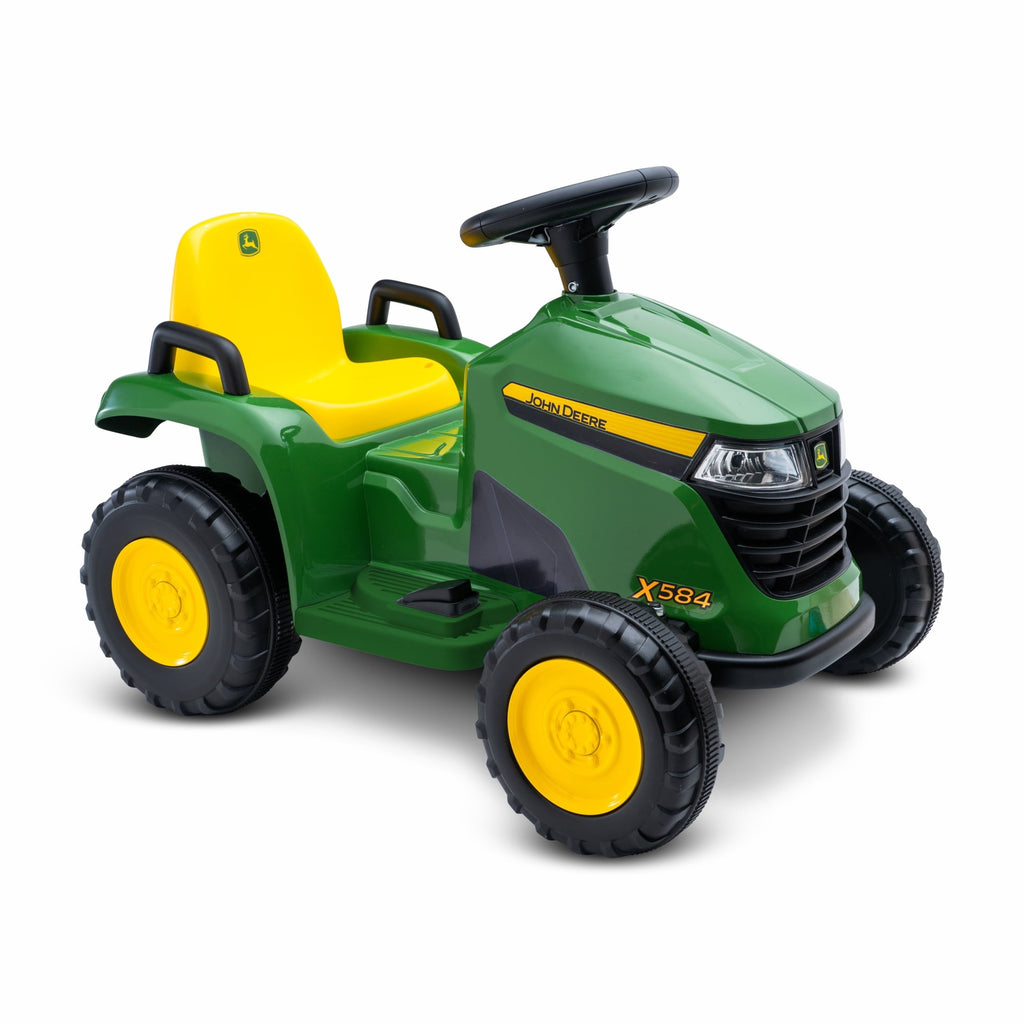 John Deere 6V Battery Powered Ride-On Tractor with Remote Control for Ages 18M to 36M
