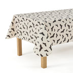 Way To Celebrate Halloween PEVA Tablecloth Indoor & Outdoor Table 60" x 84" - Bat Toss