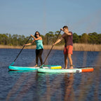Drift Aero Inflatable Stand Up Paddle Board With Accessories, Classic Woodgrain, Adult, 10'8"
