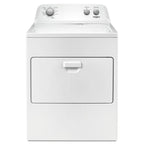7.0 Cu. Ft. Electric Dryer - White