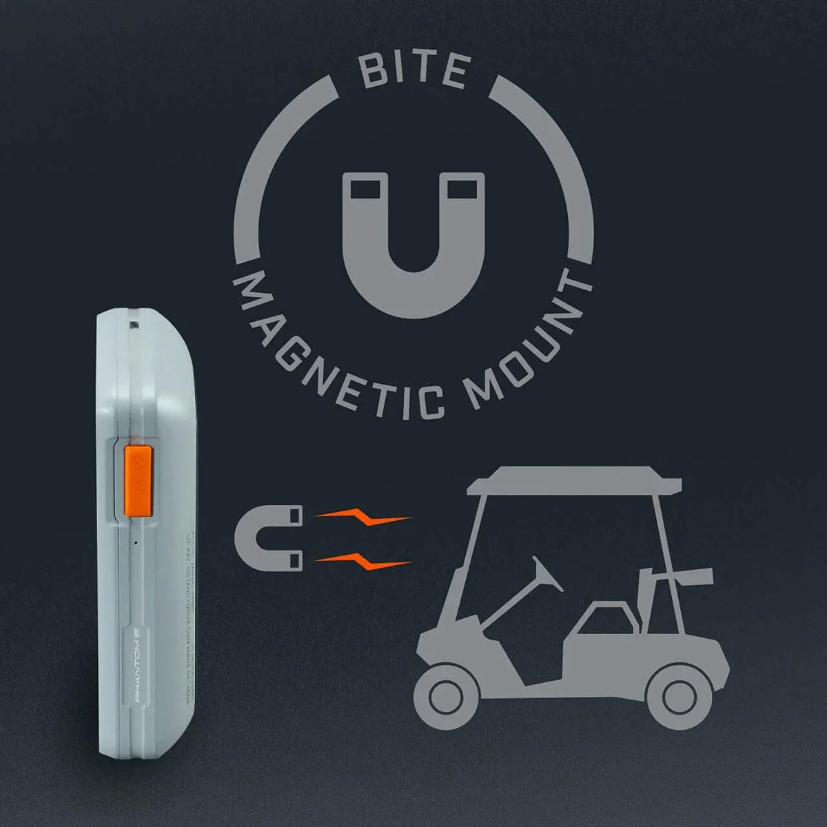 Bushnell Phantom 2 Golf GPS Rangefinder - Black