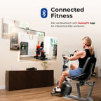 Sunny Health & Fitness Smart Magnetic Recumbent Bike With Hand Cycle - SF-RB423034