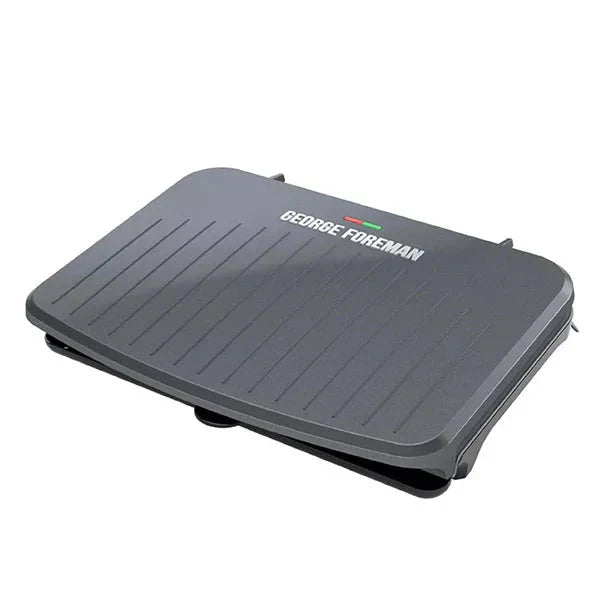George Foreman 9 Serving Classic Plate Electric Indoor Grill And Panini Press - Gunmetal Grey