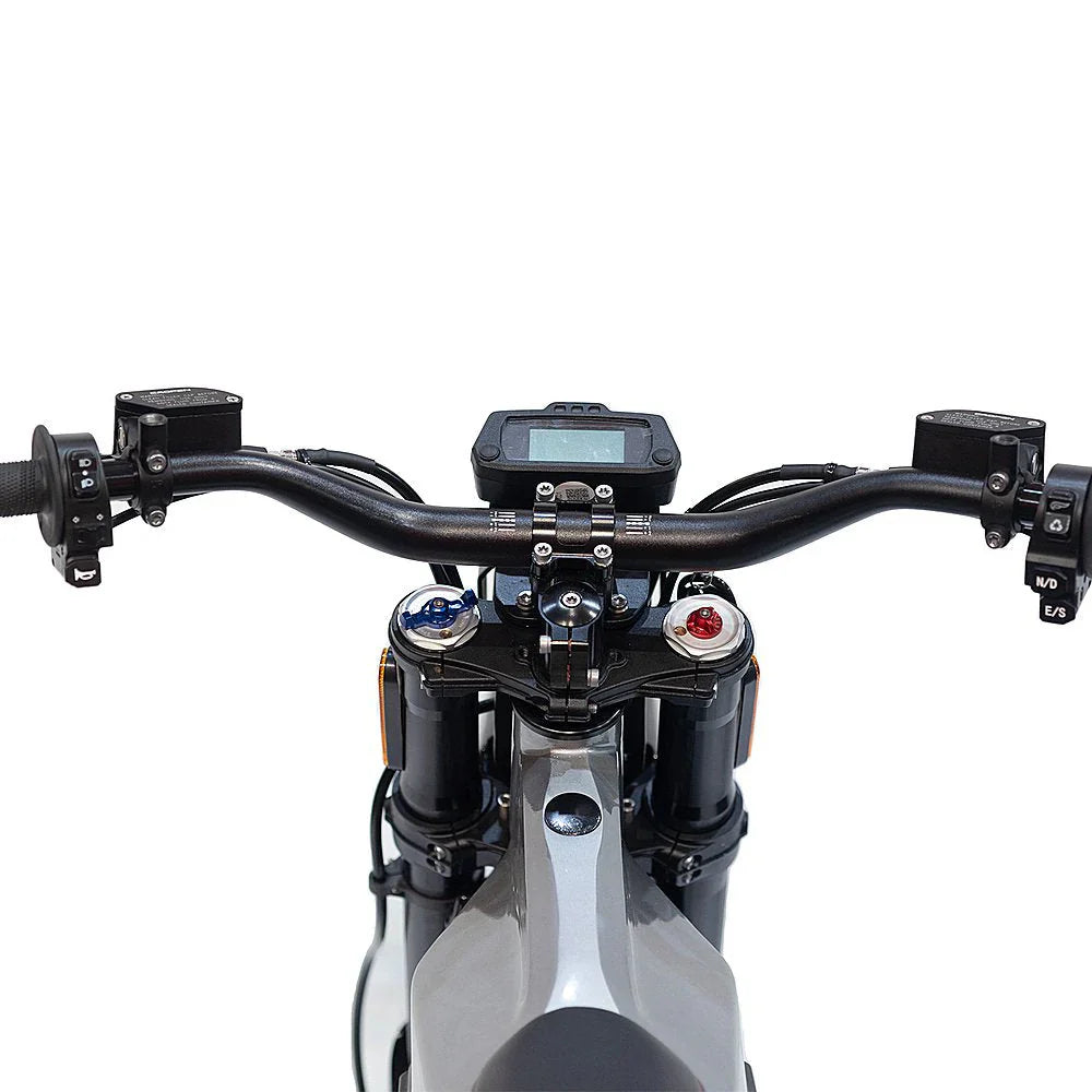 GoTrax Everest Electric Dirt Bike - 50 mi Max Range, 53 mph Max Speed