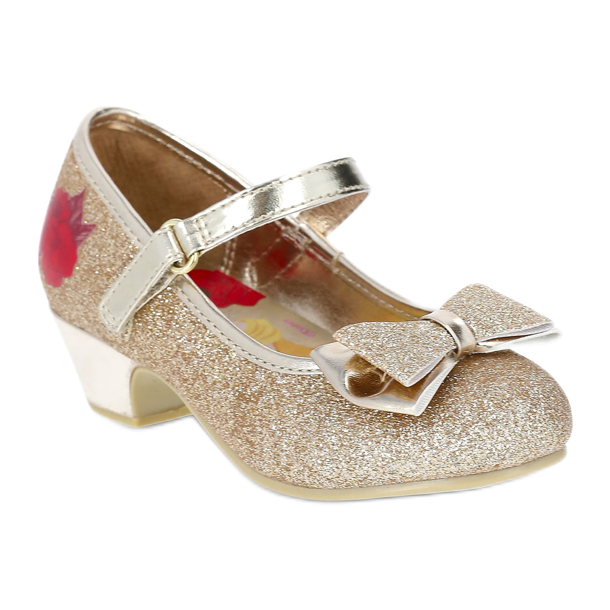 Disney Princess Toddler Girls Low Heel Dress Up Shoes