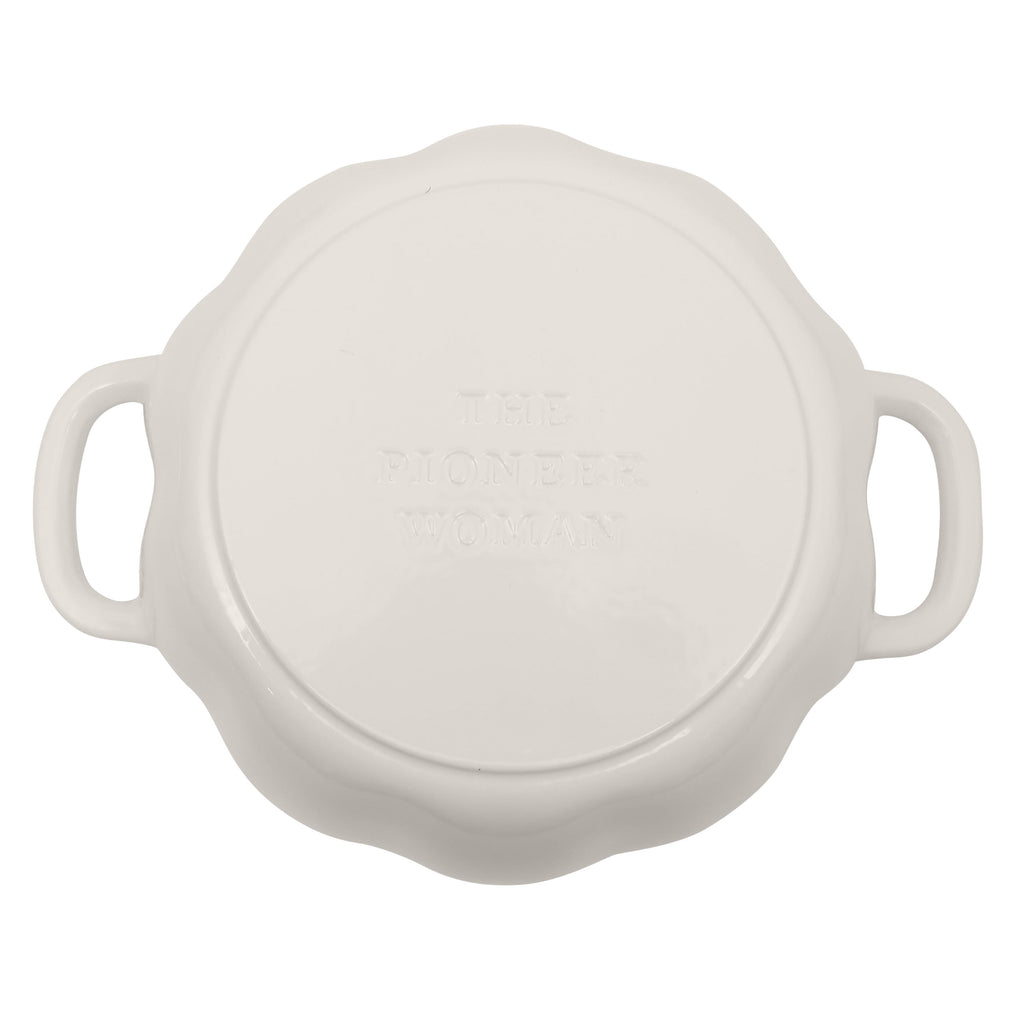 The Pioneer Woman 3.5-Quart Pumpkin Enameled Cast Iron Dutch Oven