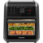 Chefman Digital Air Fryer With Rotisserie, 10 Qt, 17 Presets - CRJ38-10-RDO-V2