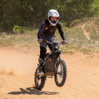 GoTrax Everest Electric Dirt Bike - 50 mi Max Range, 53 mph Max Speed